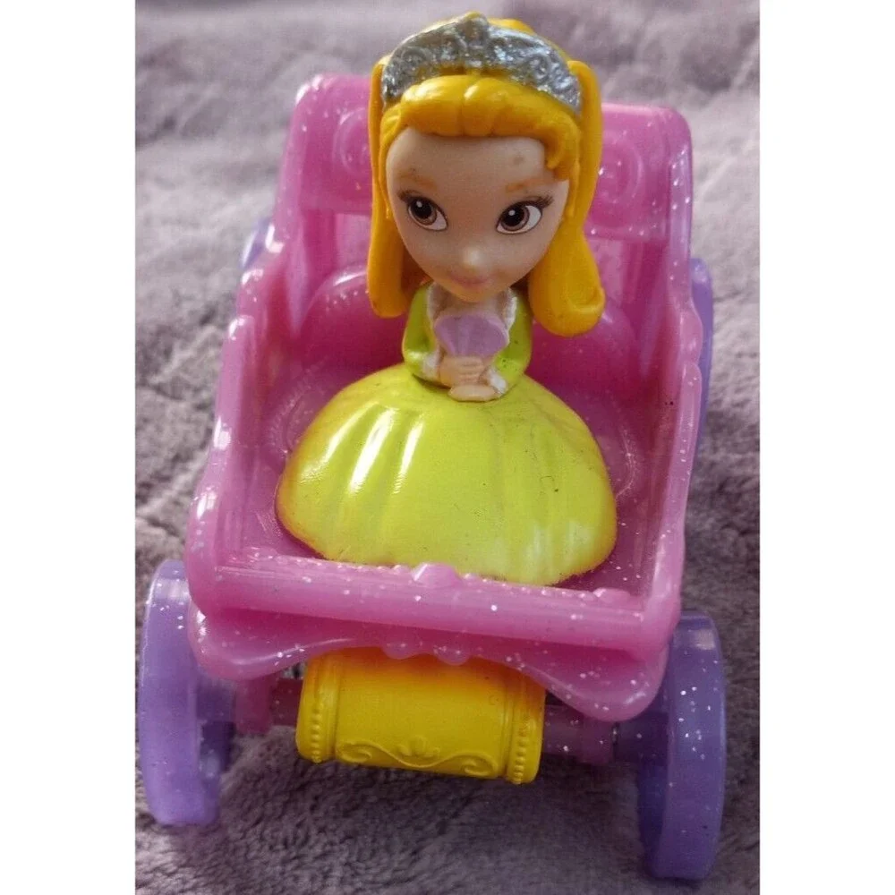 Disney Sofia The First Amber Princess Rolling Carriage Toy